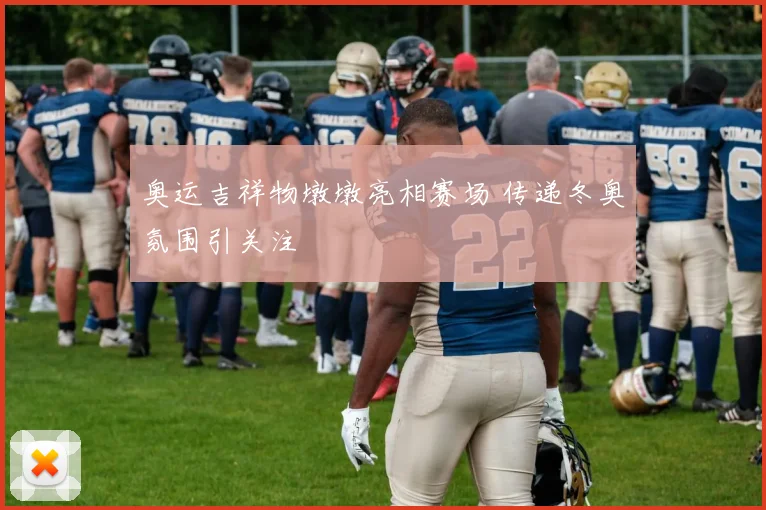 奥运吉祥物墩墩亮相赛场 传递冬奥氛围引关注